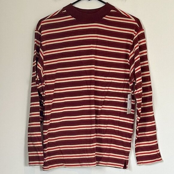 NWT BP by Nordstrom Organic Cotton Stripe Oversized Long Sleeve - S - Picture 2 of 10